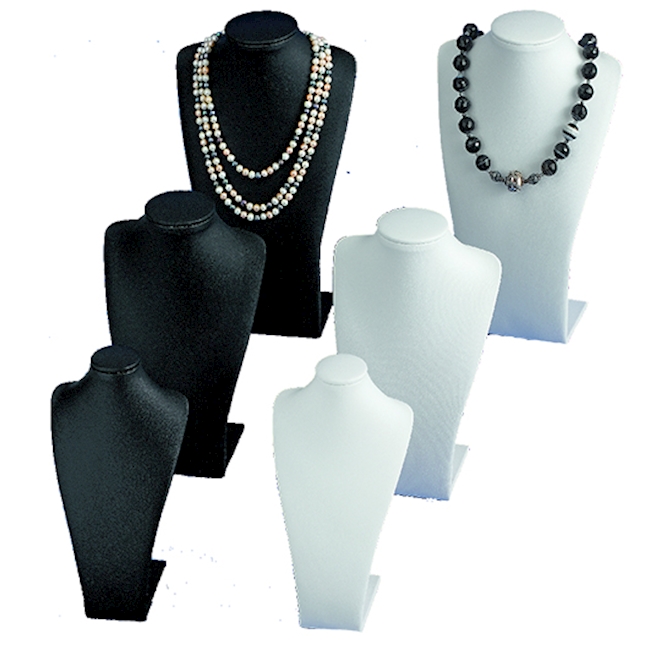 Schmuckbüste 200 mm schwarz